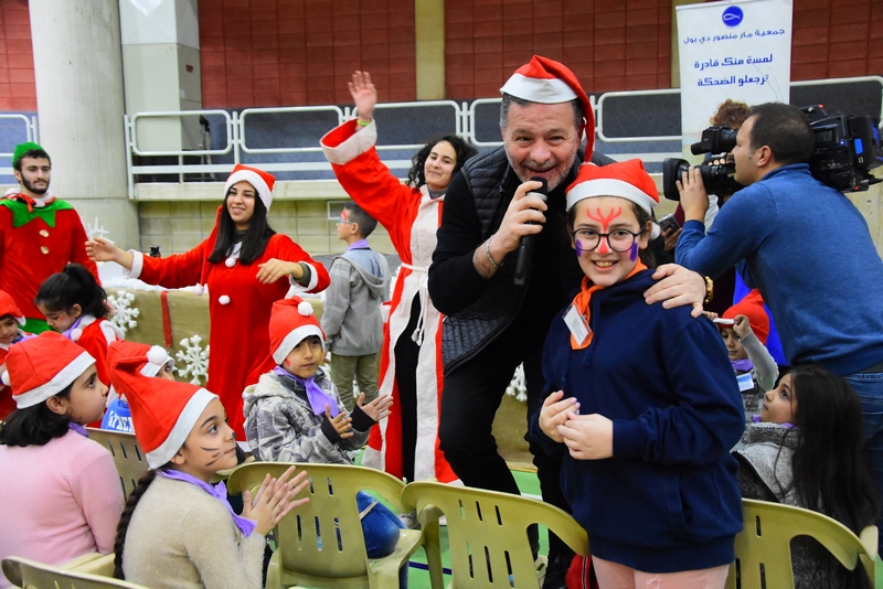 Saint Vincent de paul celebrating Christmas at Jesus & Mary school